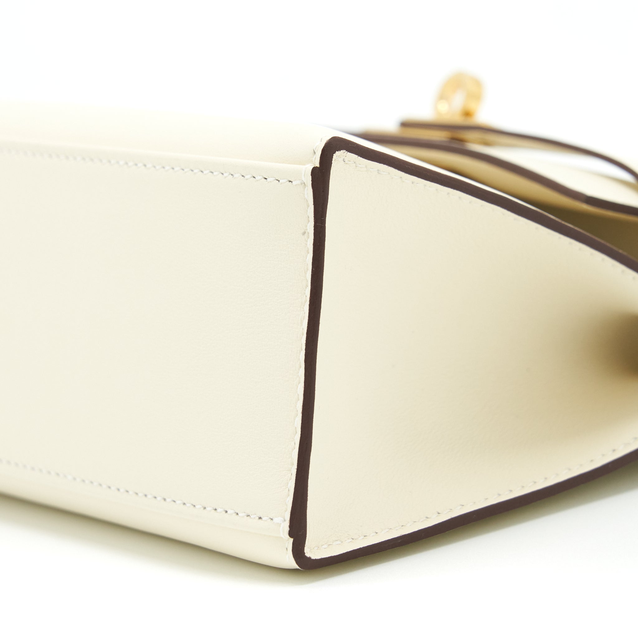 HERMES KELLY POCHETTE SWIFT NATA GHW
