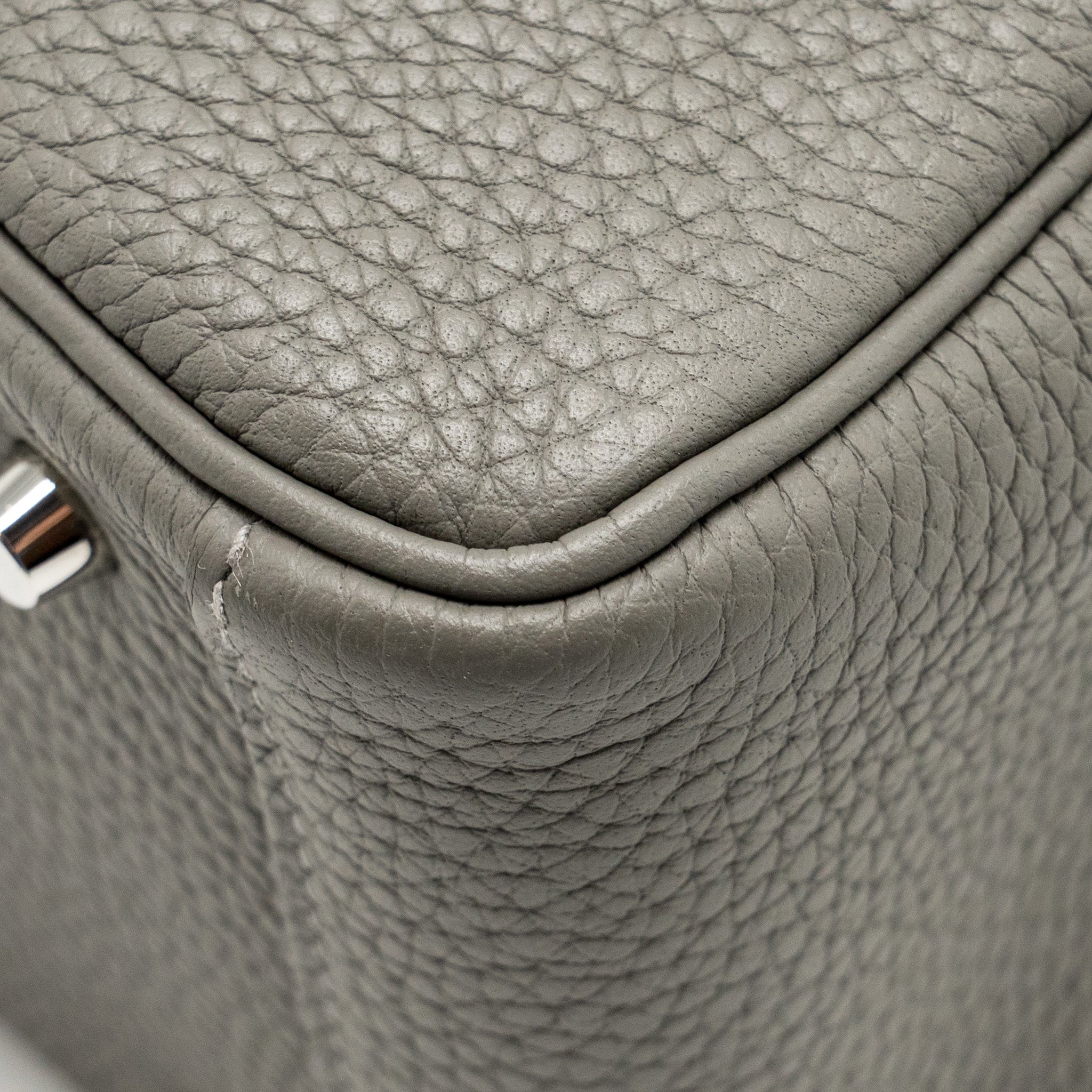 HERMES MINI LINDY CLEMENCE GRIS MEYER SHW