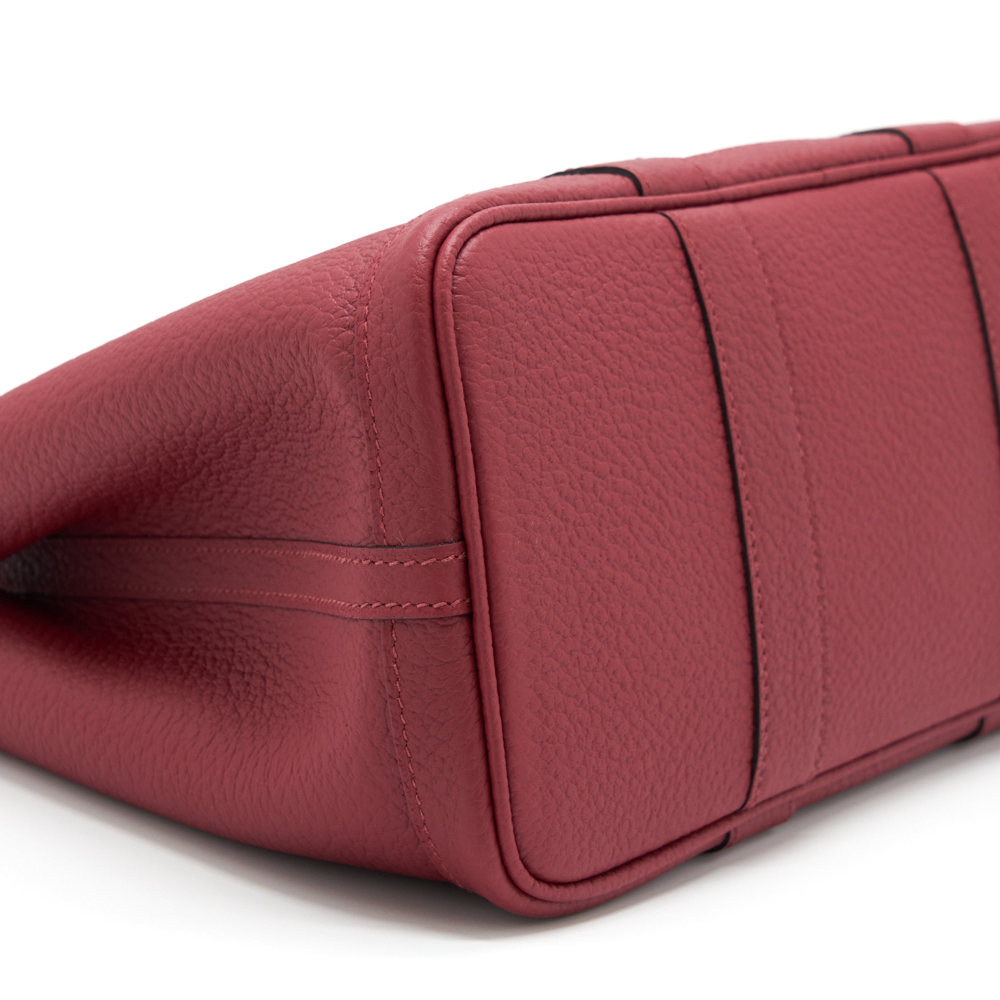 HERMES GARDEN PARTY 30 VACHE COUNTRY K1 ROUGE GRENAT SHW