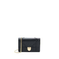 DIOR DIORAMA WALLET ON CHAIN GRAINED CALFSKIN BLACK LGHW