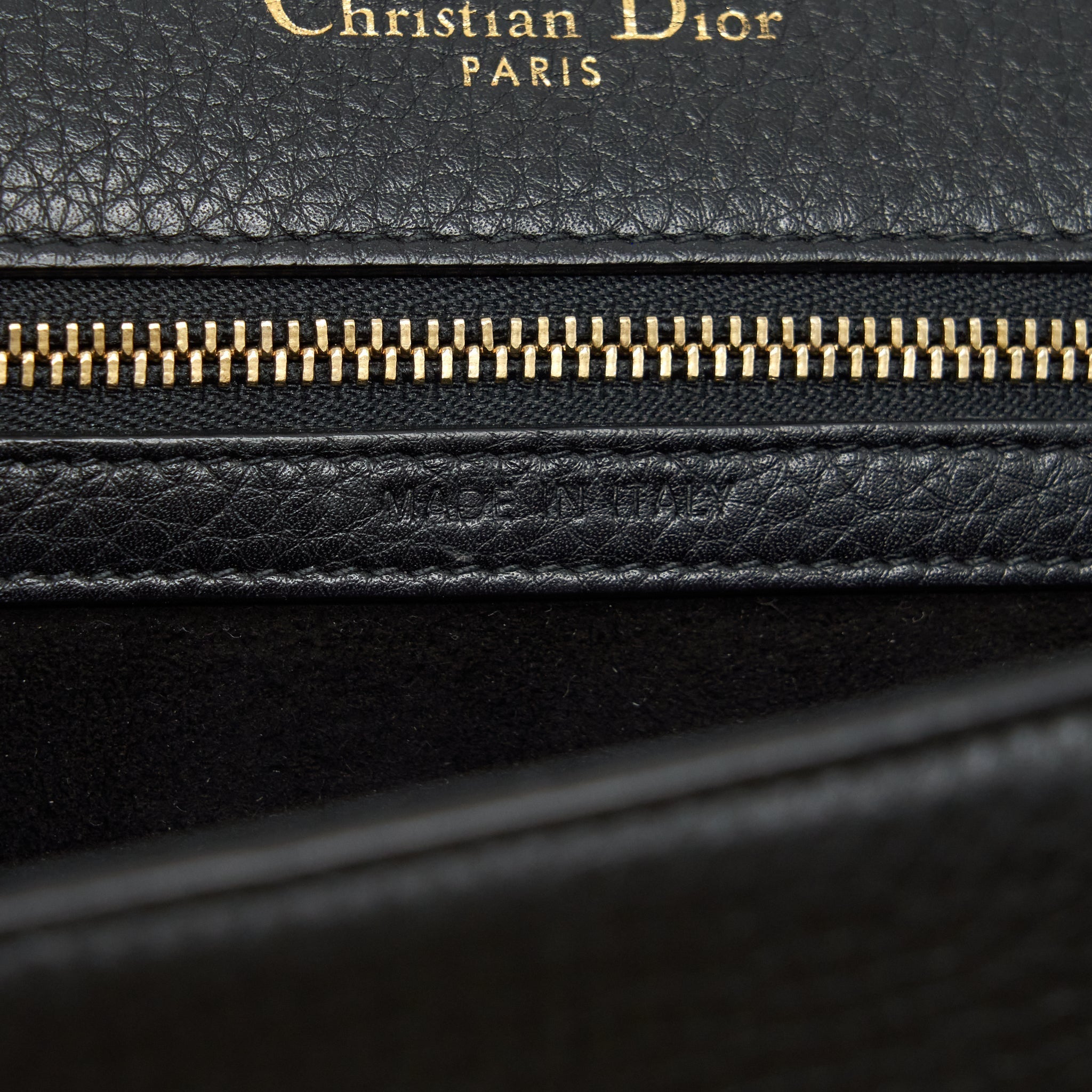 DIOR MEDIUM DIORAMA BLACK GHW