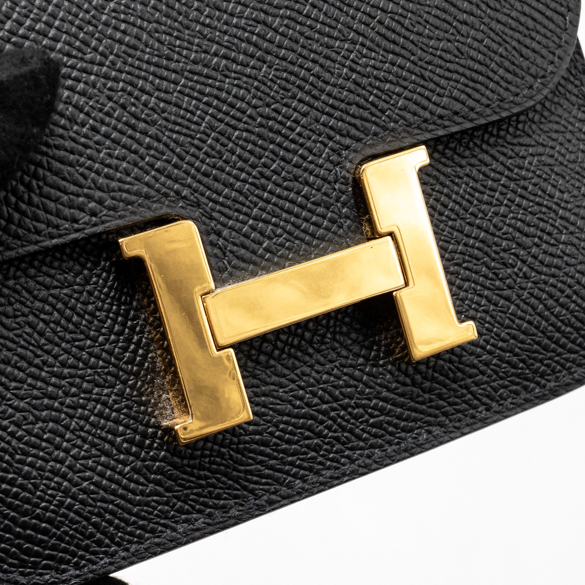 HERMES CONSTANCE SLIM EPSOM BLACK GHW