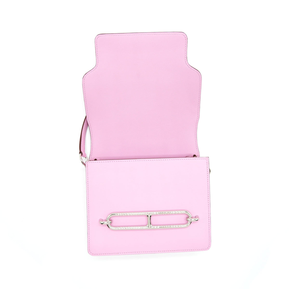 Hermes Mini Roulis Swift Mauve Sylvestre SHW