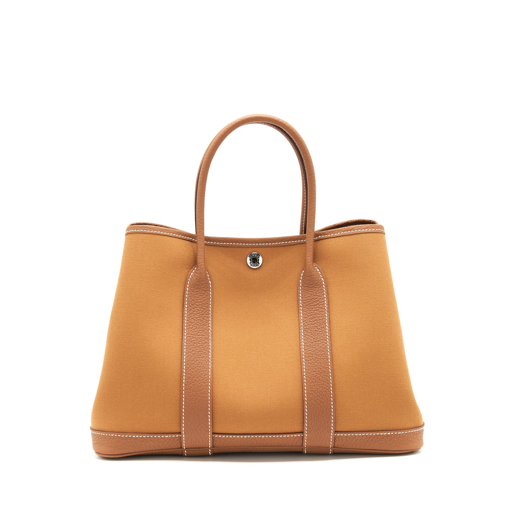 Hermes Garden Party 30 Dune-Magnolia SHW