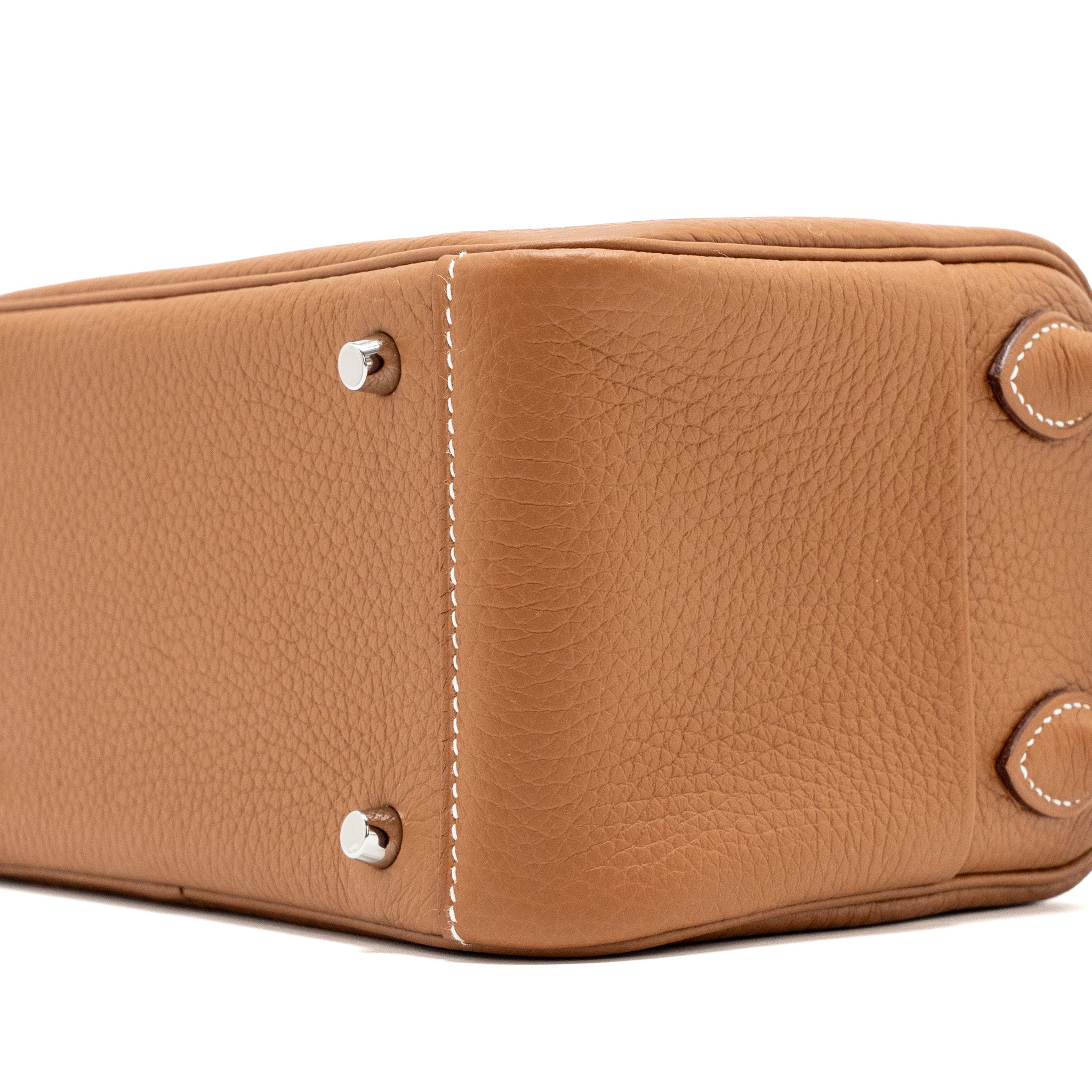 HERMES MINI LINDY CLEMENCE GOLD SHW