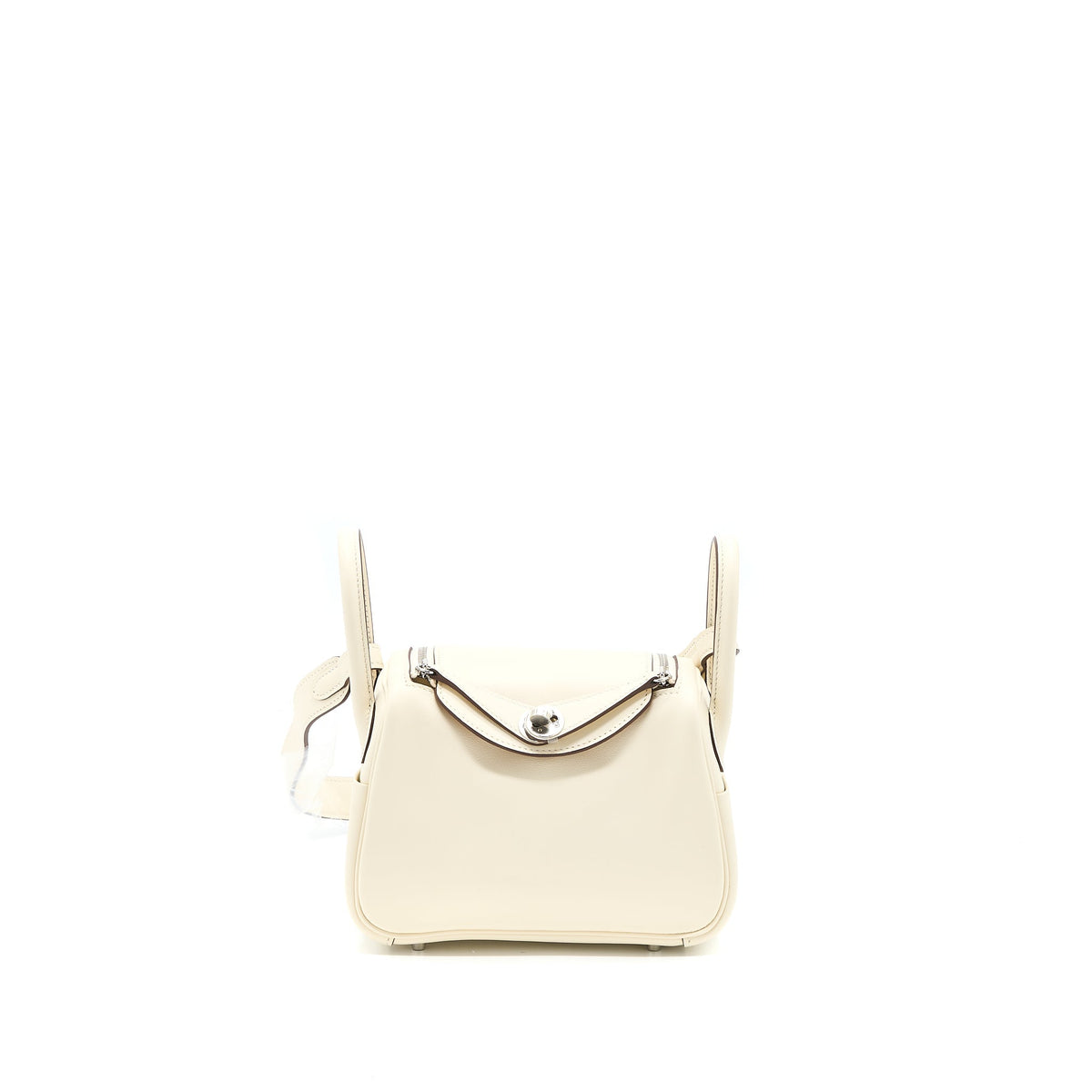 Hermes Mini Lindy Swift Nata/Sesame SHW