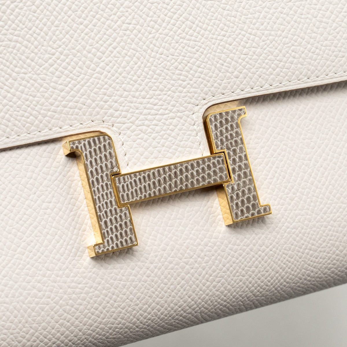 Hermes Constance to go epsom/ lizard gris pale / gris tourterelle GHW