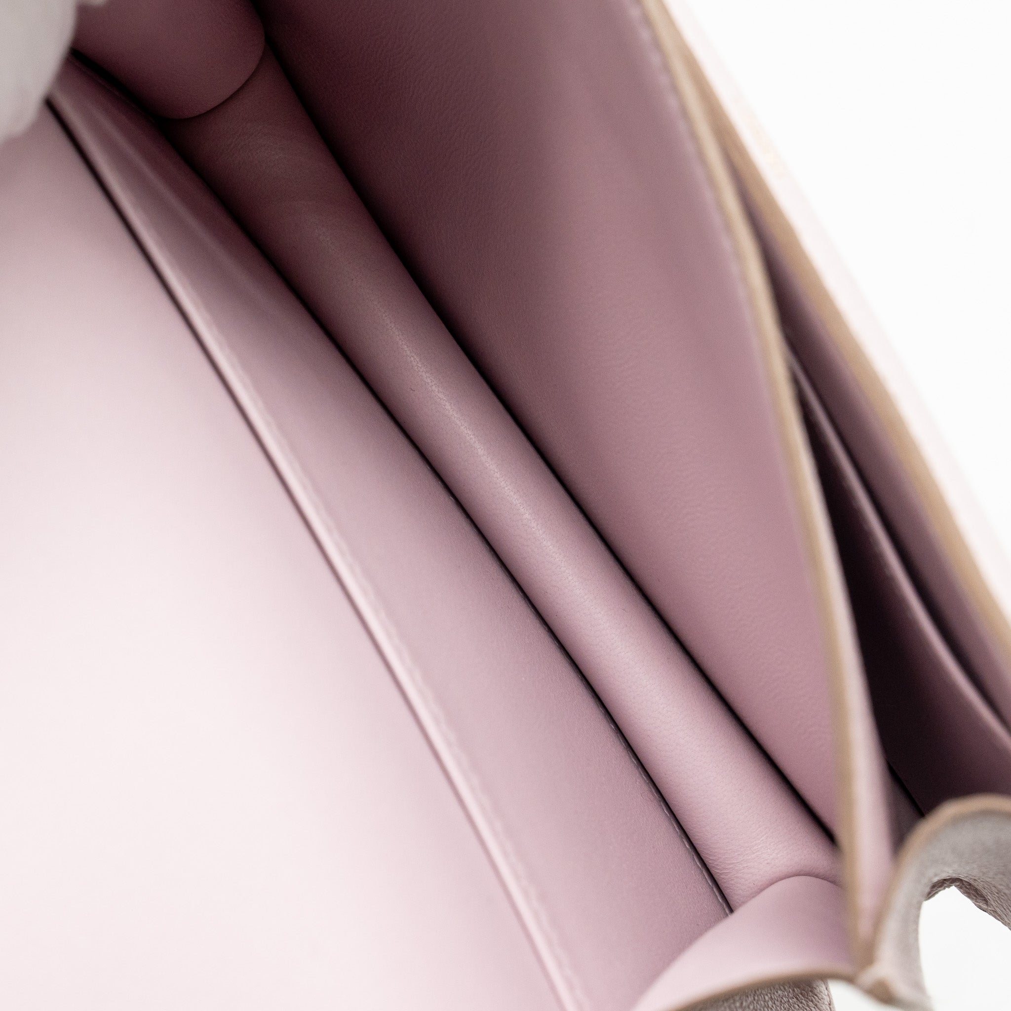 HERMES MINI CONSTANCE CHEVRE MYSORE MAUVE PALE RGHW