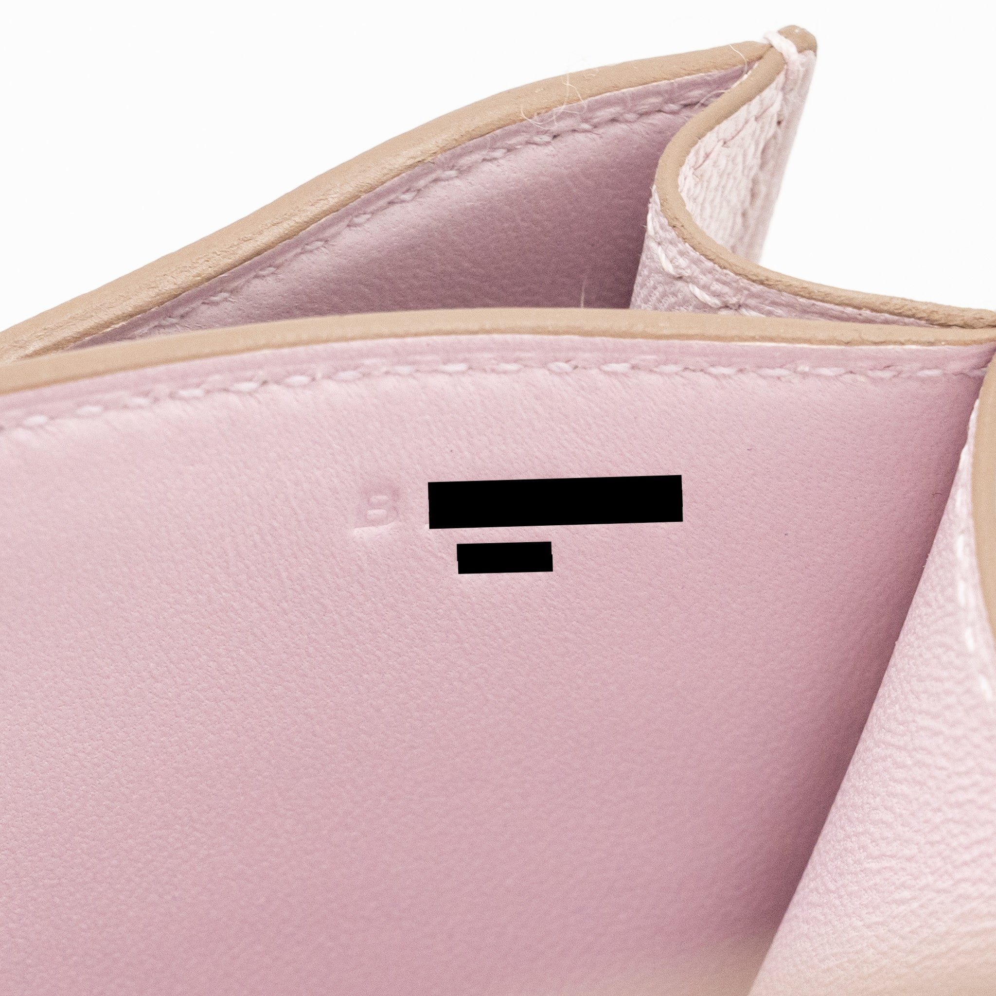 HERMES MINI CONSTANCE CHEVRE MYSORE MAUVE PALE RGHW