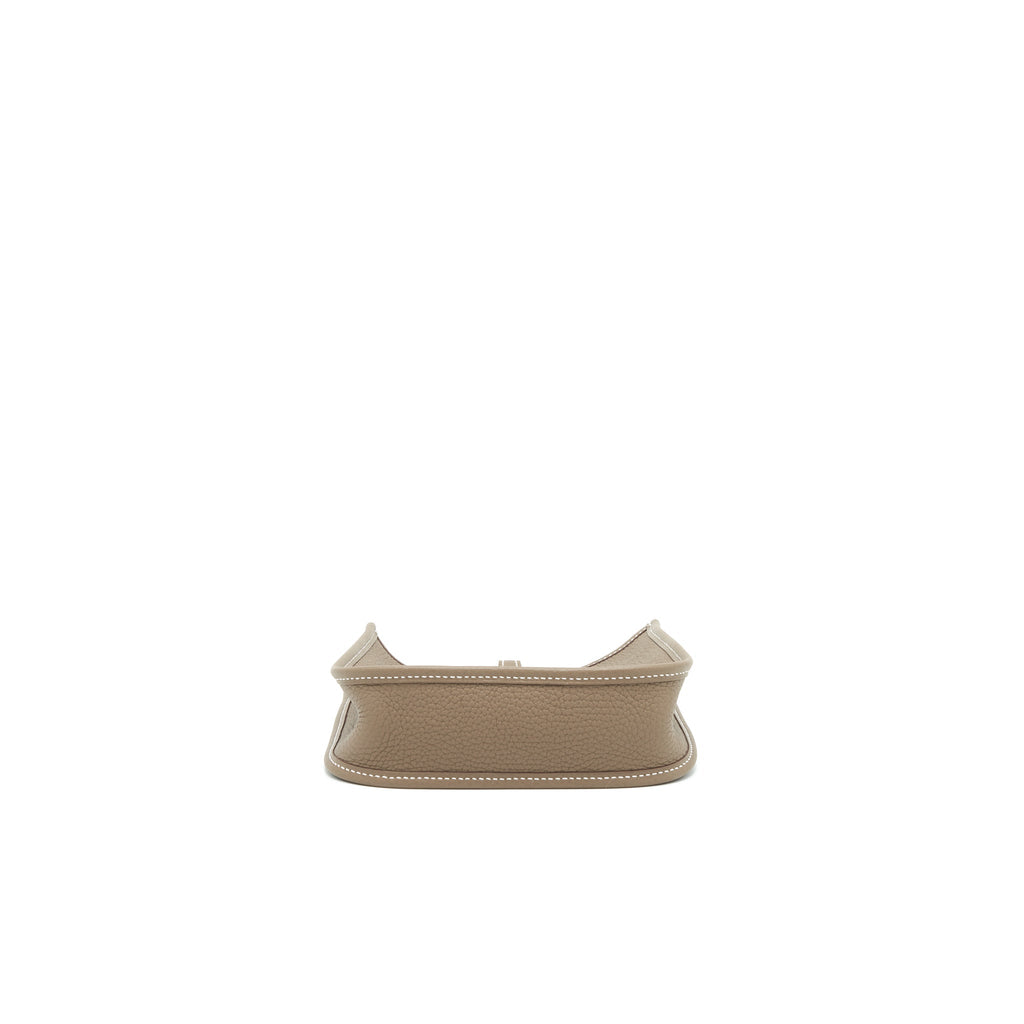 HERMES MINI EVELYNE ETOUPE GHW