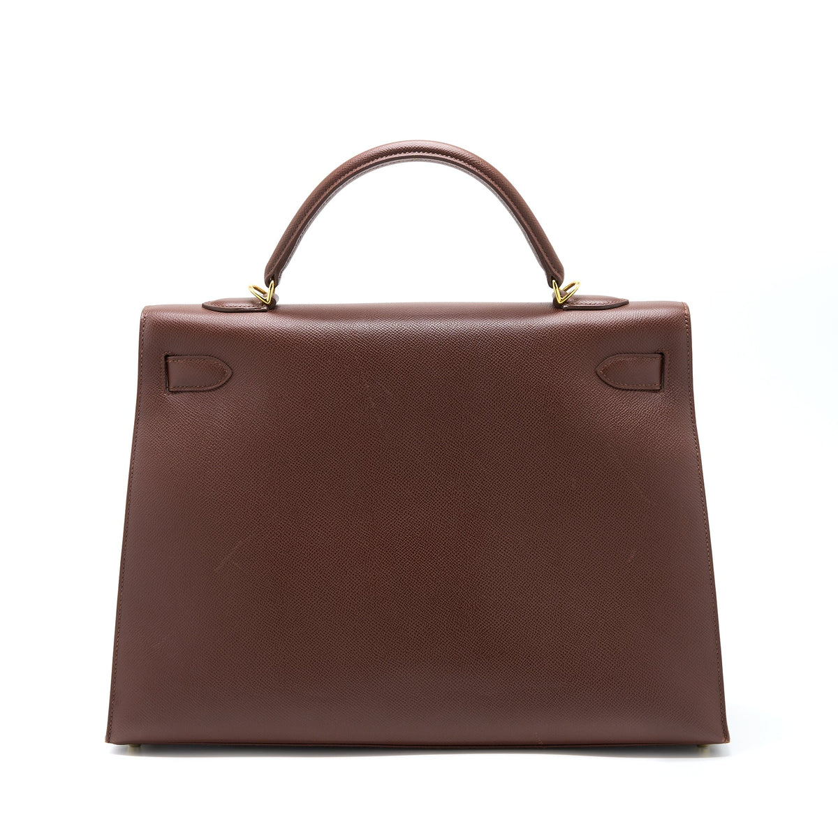 Hermes Kelly 40 Epsom chocolate GHW
