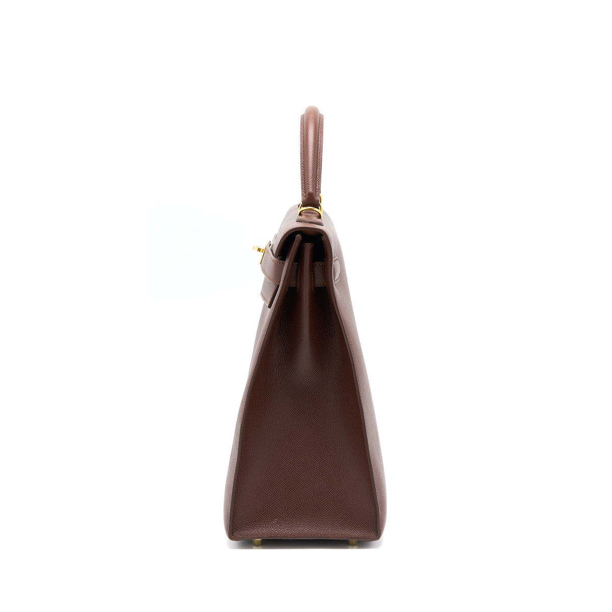 Hermes Kelly 40 Epsom chocolate GHW