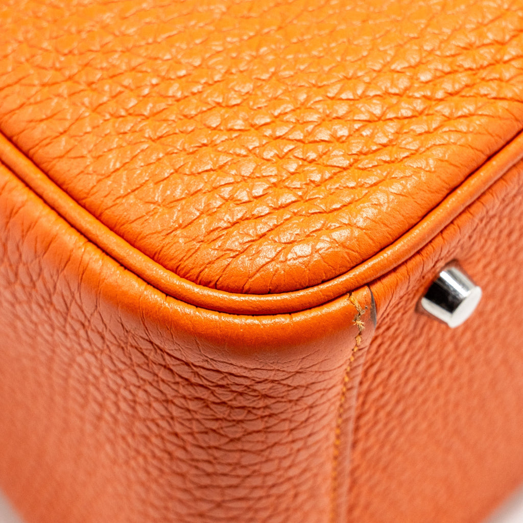 HERMES MINI LINDY CLEMENCE FEU SHW