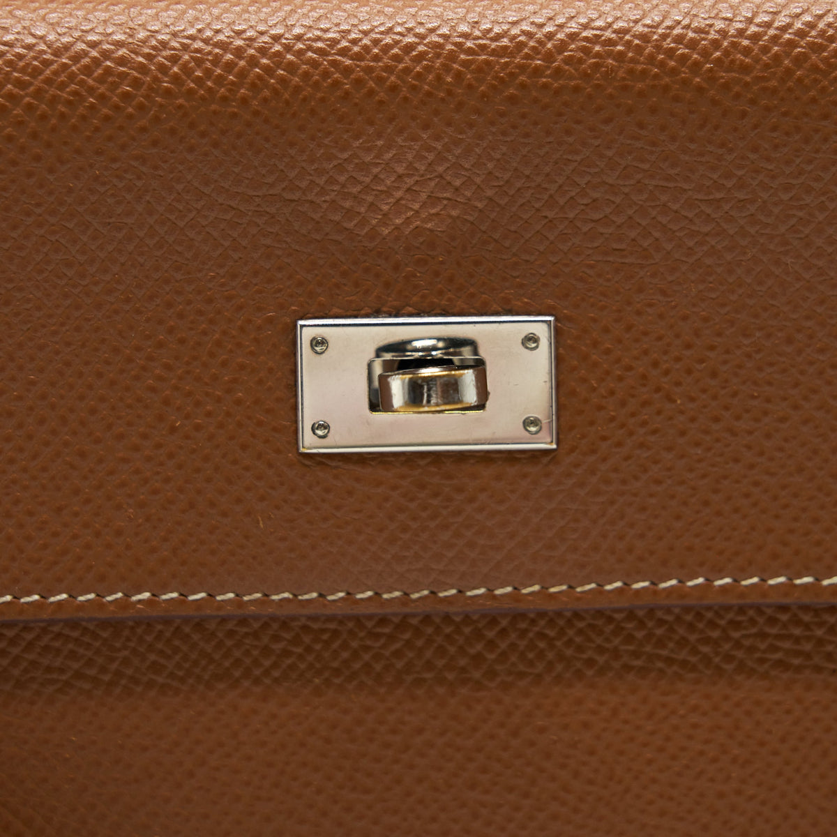 Hermes Kelly Long Wallet Epsom Gold SHW
