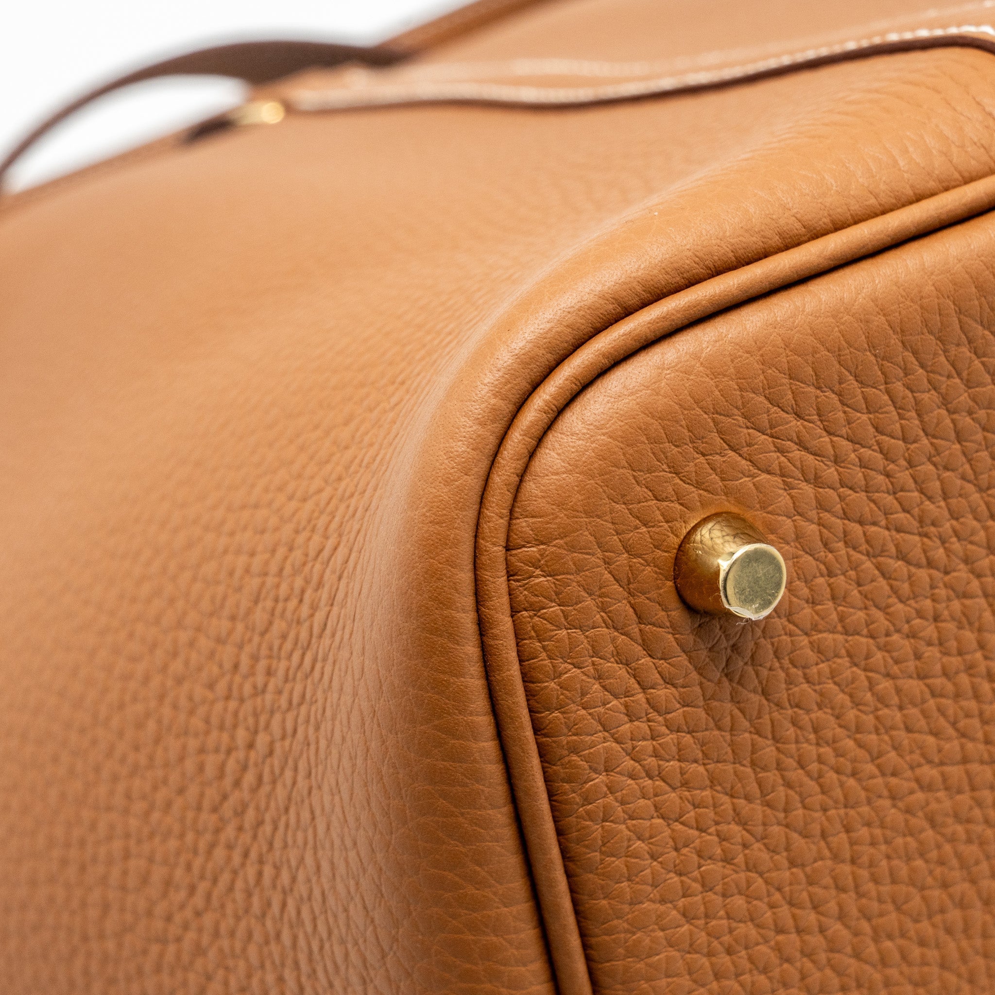 HERMES PICOTIN 22 LOCK BAG CLEMENCE GOLD GHW