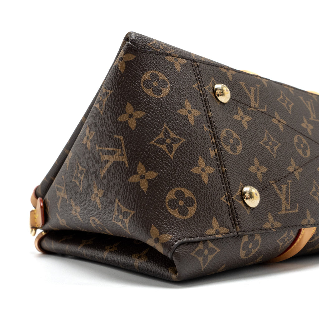 LOUIS VUITTON SOUFFLOT MM MONOGRAM CANVAS GHW (NEW VERSION)