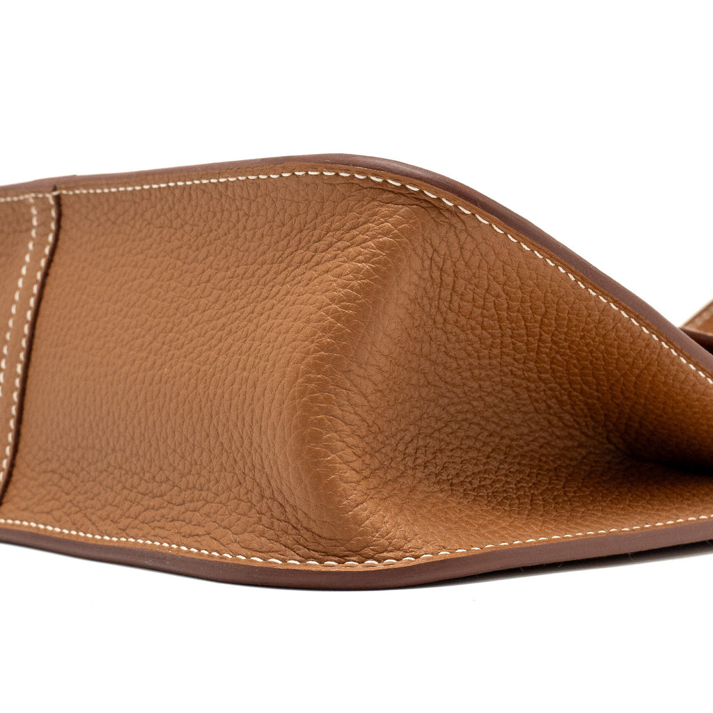 HERMES HALZAN 25 CLEMENCE GOLD GHW