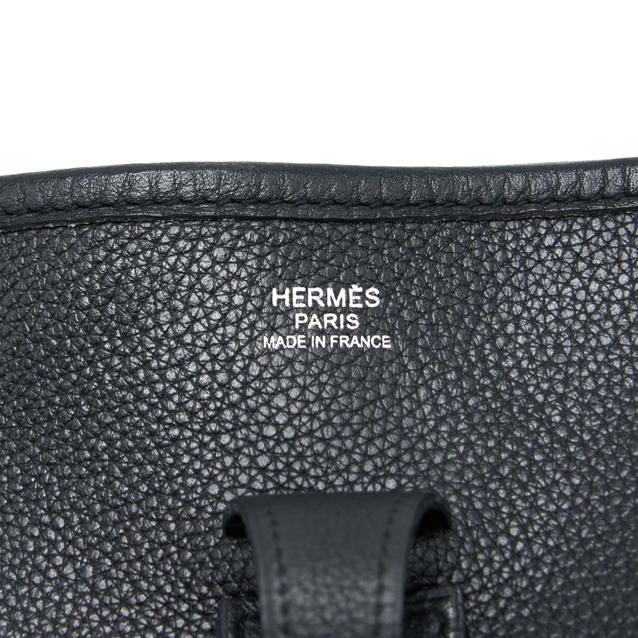 HERMES EVELYN 29 CLEMENCE BLACK SHW