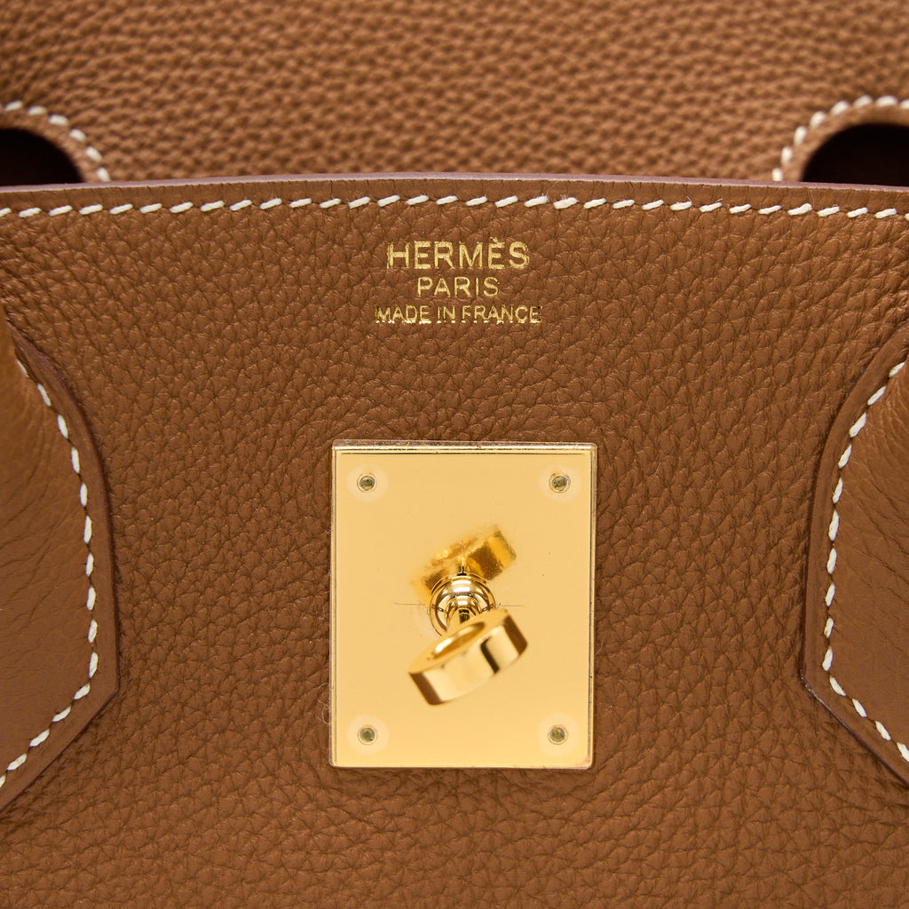 Hermes Birkin 30 Togo Gold GHW