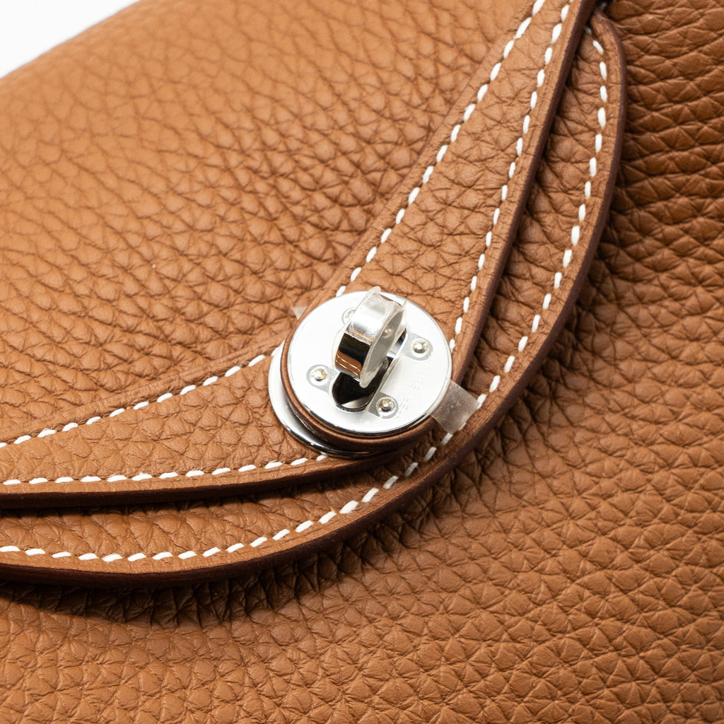 HERMES MINI LINDY CLEMENCE GOLD SHW