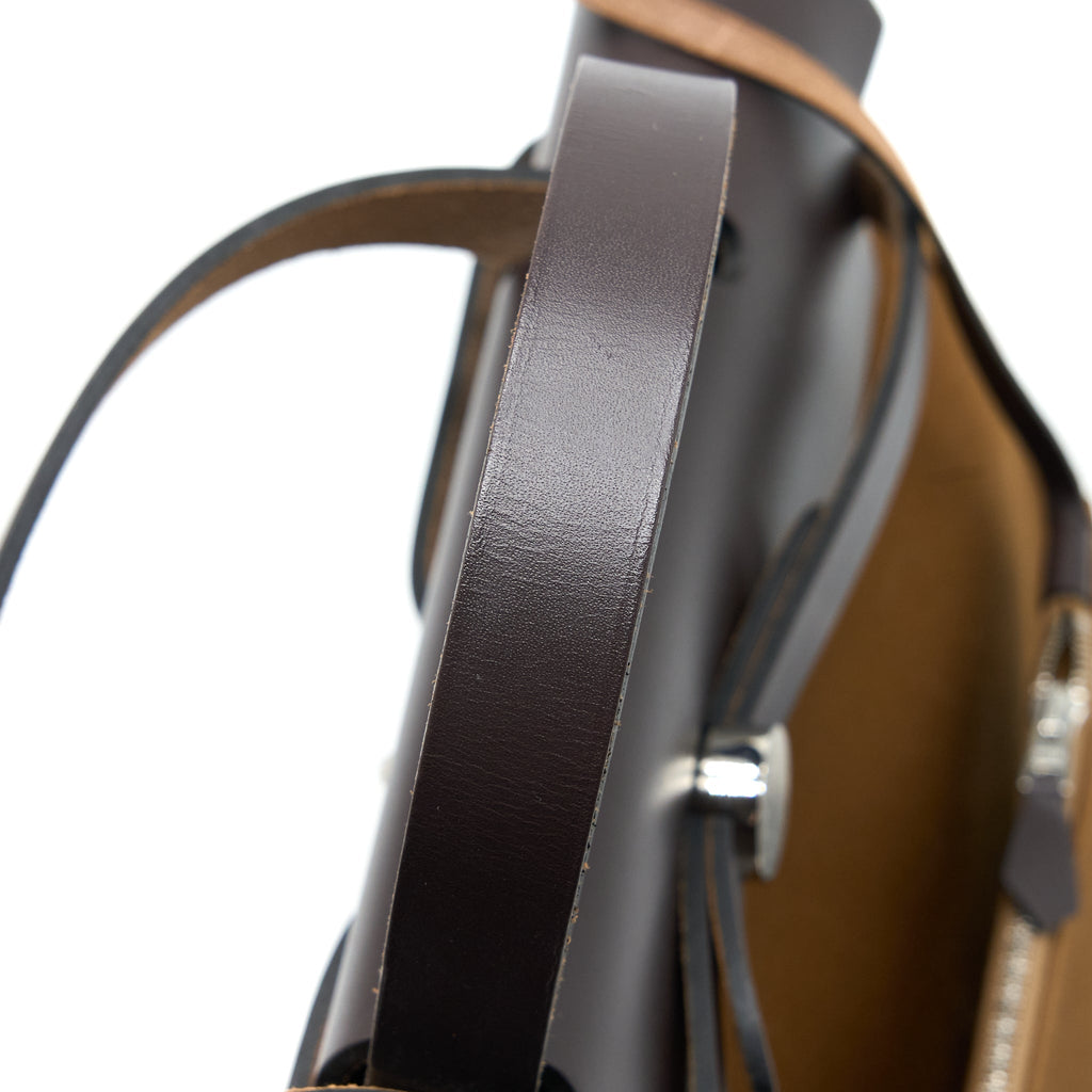 HERMES HERBAG 31 BERLINE/VACHE HUNTER ALEZAN/EBENE SHW