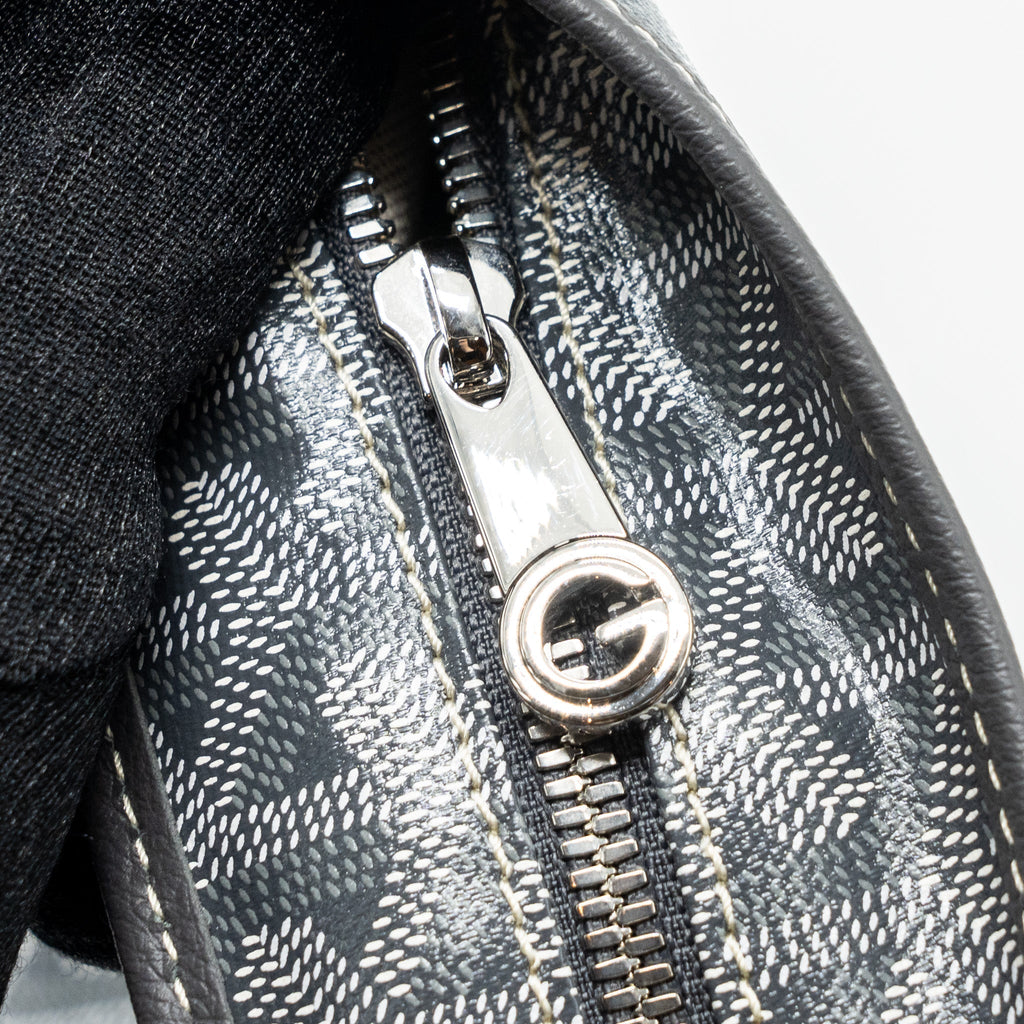 GOYARD BOHEME HOBO PM GOYARDINE CANVAS GRIS SHW