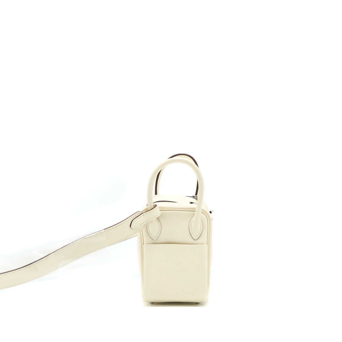 Hermes Mini Lindy Swift Nata/Sesame SHW