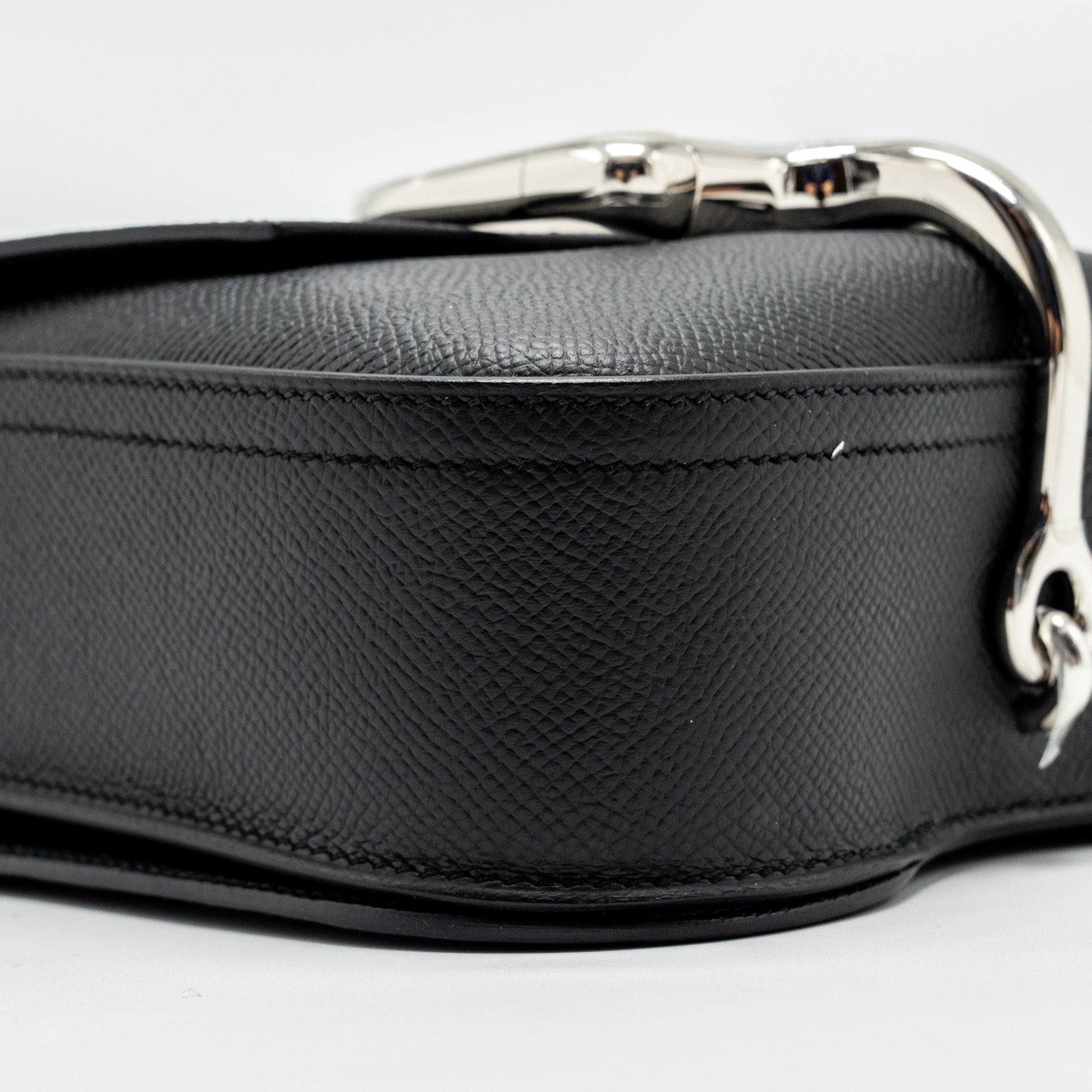 HERMES DELLA CAVALLERIA MINI BAG EPSOM BLACK SHW