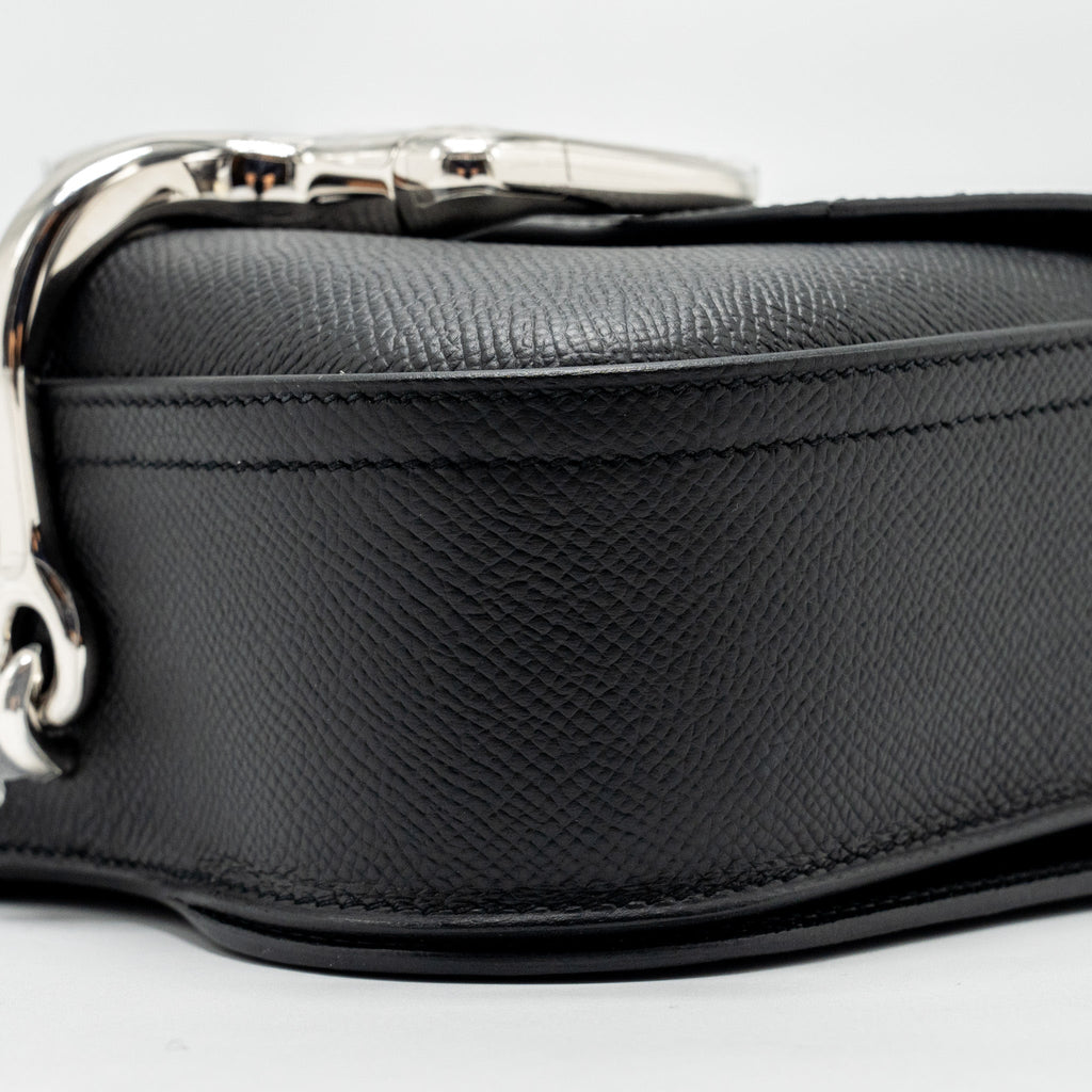 HERMES DELLA CAVALLERIA MINI BAG EPSOM BLACK SHW