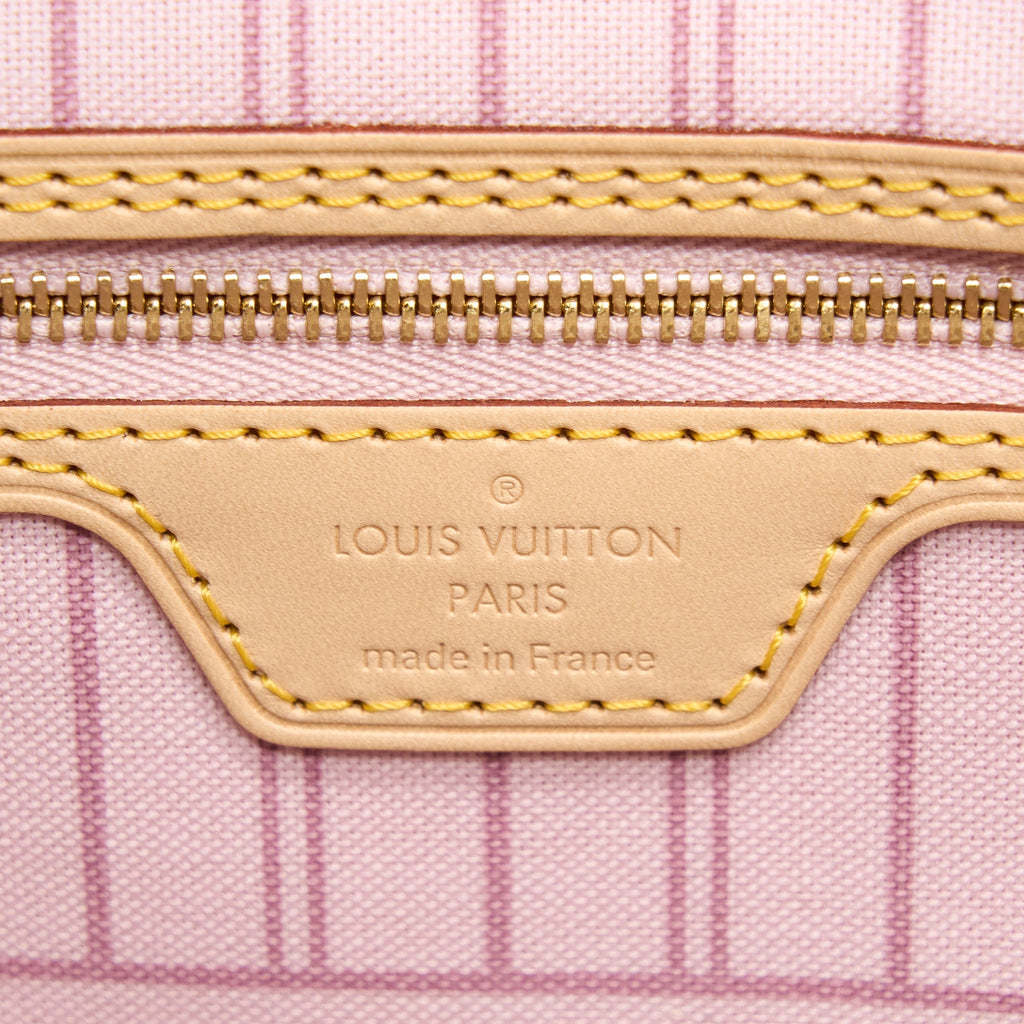 LOUIS VUITTON NEVERFULL MM SYDNEY LIMITED EDITION MONOGRAM CANVAS/PINK GHW