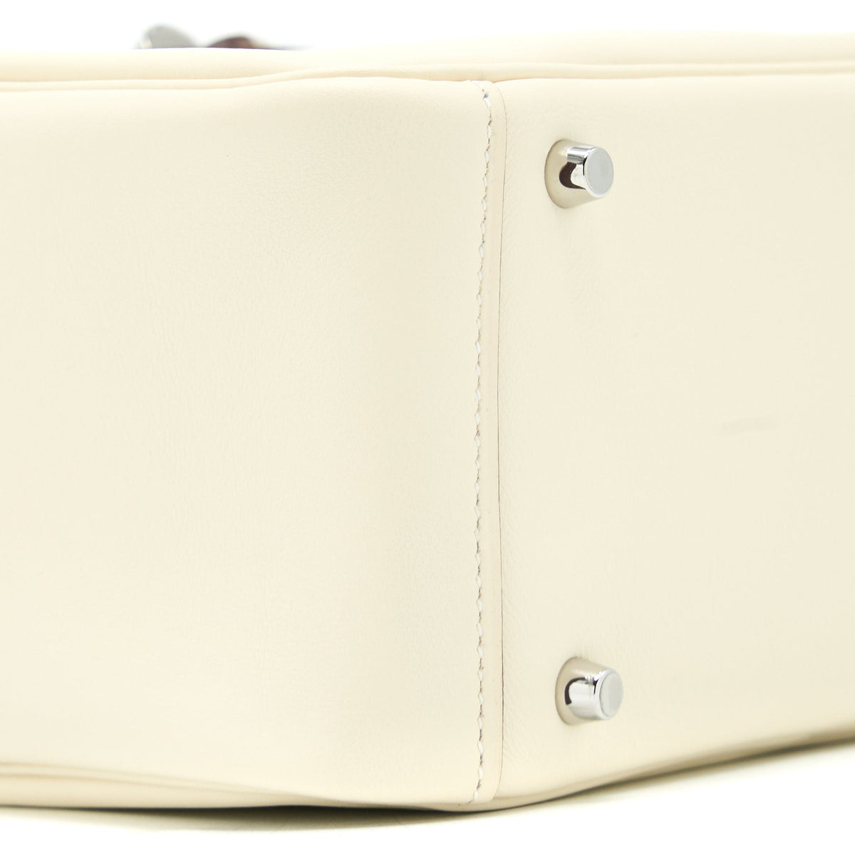Hermes Mini Lindy Swift Nata/Sesame SHW