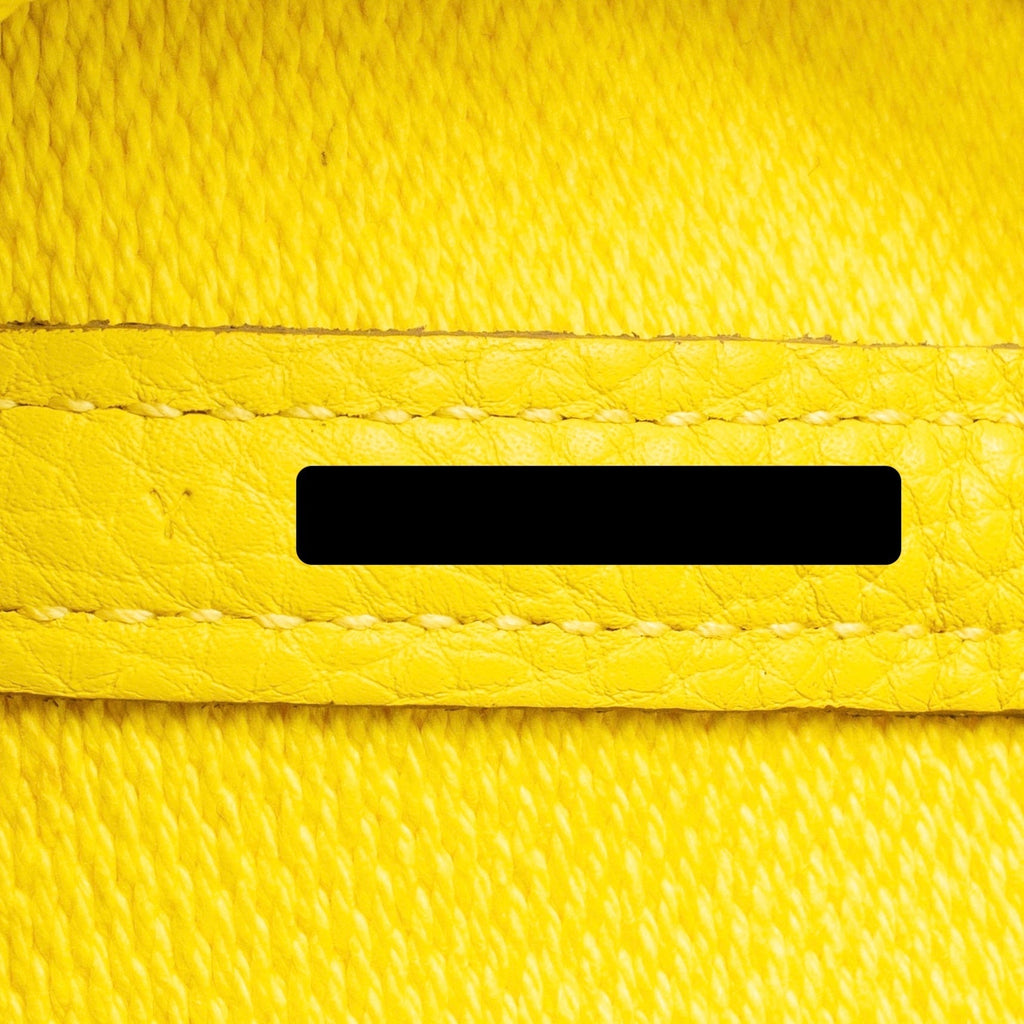 HERMES GARDEN PARTY 30 CANVAS / NEGONDA CITRON/LIME SHW