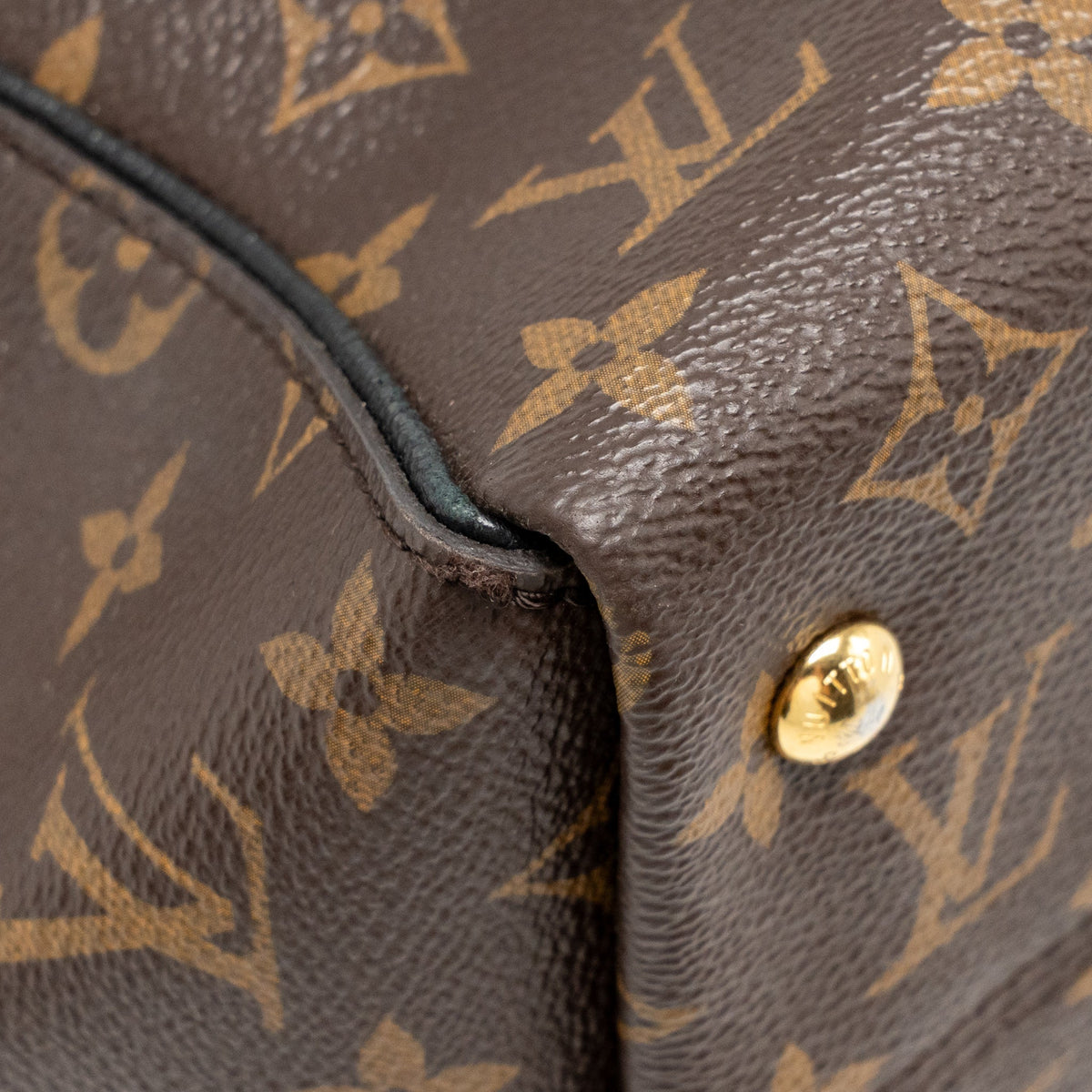 LOUIS VUITTON TOURNELLE PM MONOGRAM CANVAS BLACK GHW