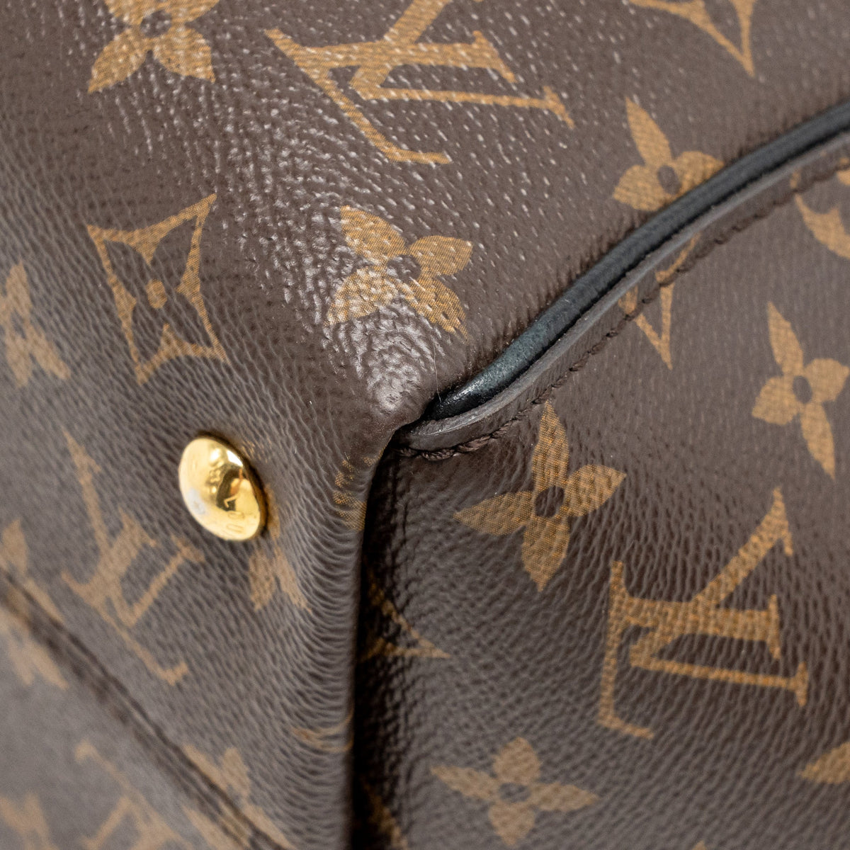 LOUIS VUITTON TOURNELLE PM MONOGRAM CANVAS BLACK GHW