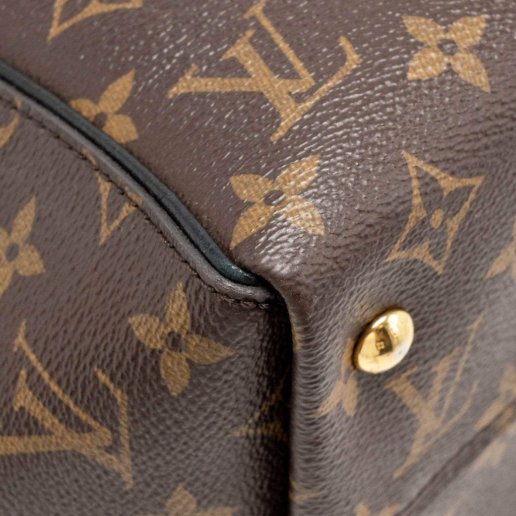 LOUIS VUITTON TOURNELLE PM MONOGRAM CANVAS BLACK GHW