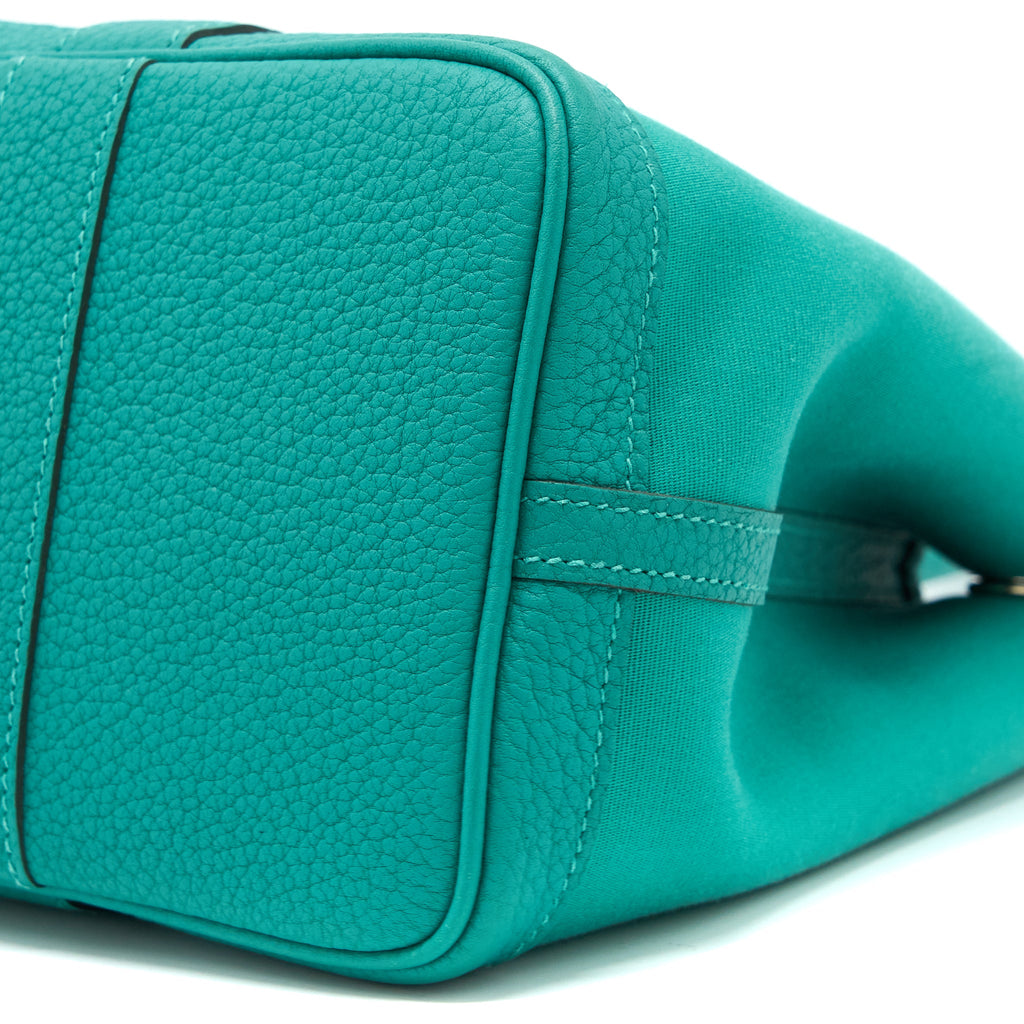Hermes Garden Party 30 Canvas/Negonda Green SHW