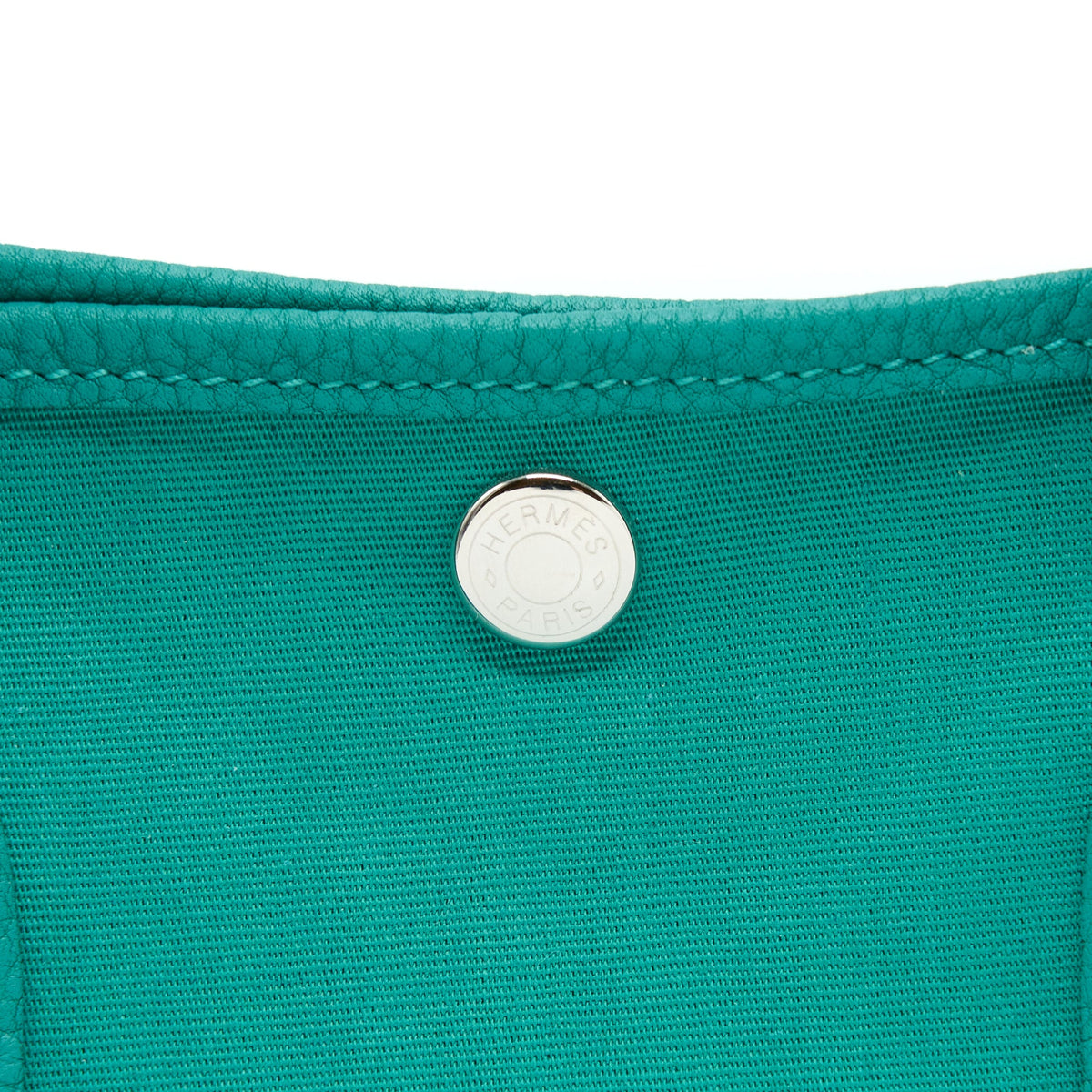 Hermes Garden Party 30 Canvas/Negonda Green SHW