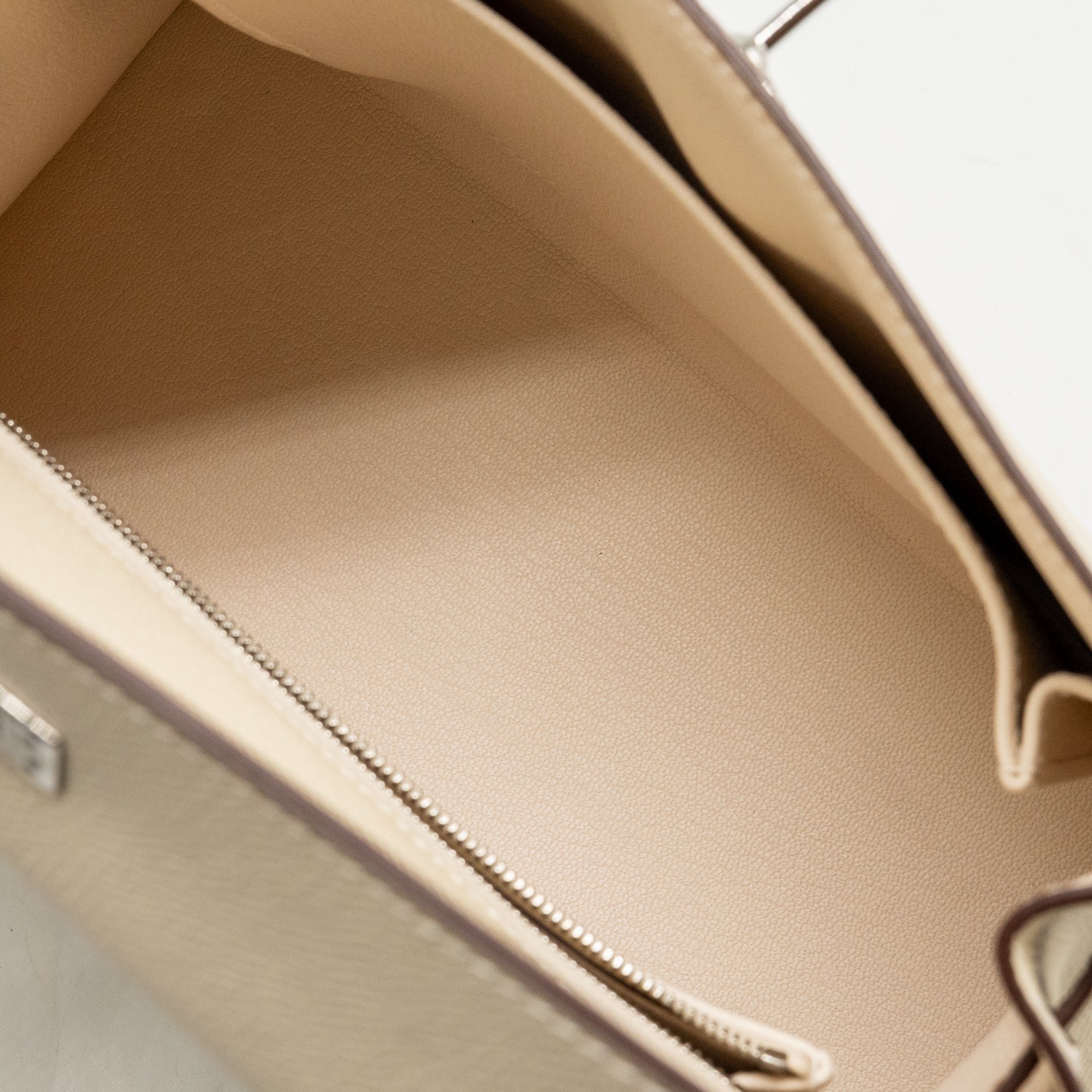 HERMES KELLY 25 EPSOM NATA/CHAI/GRIS MEYER SHW