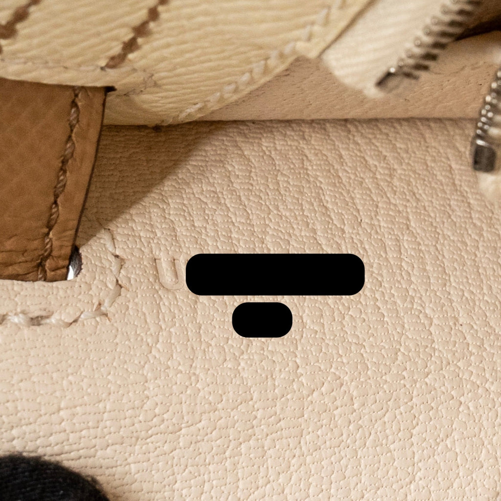 HERMES KELLY 25 EPSOM NATA/CHAI/GRIS MEYER SHW