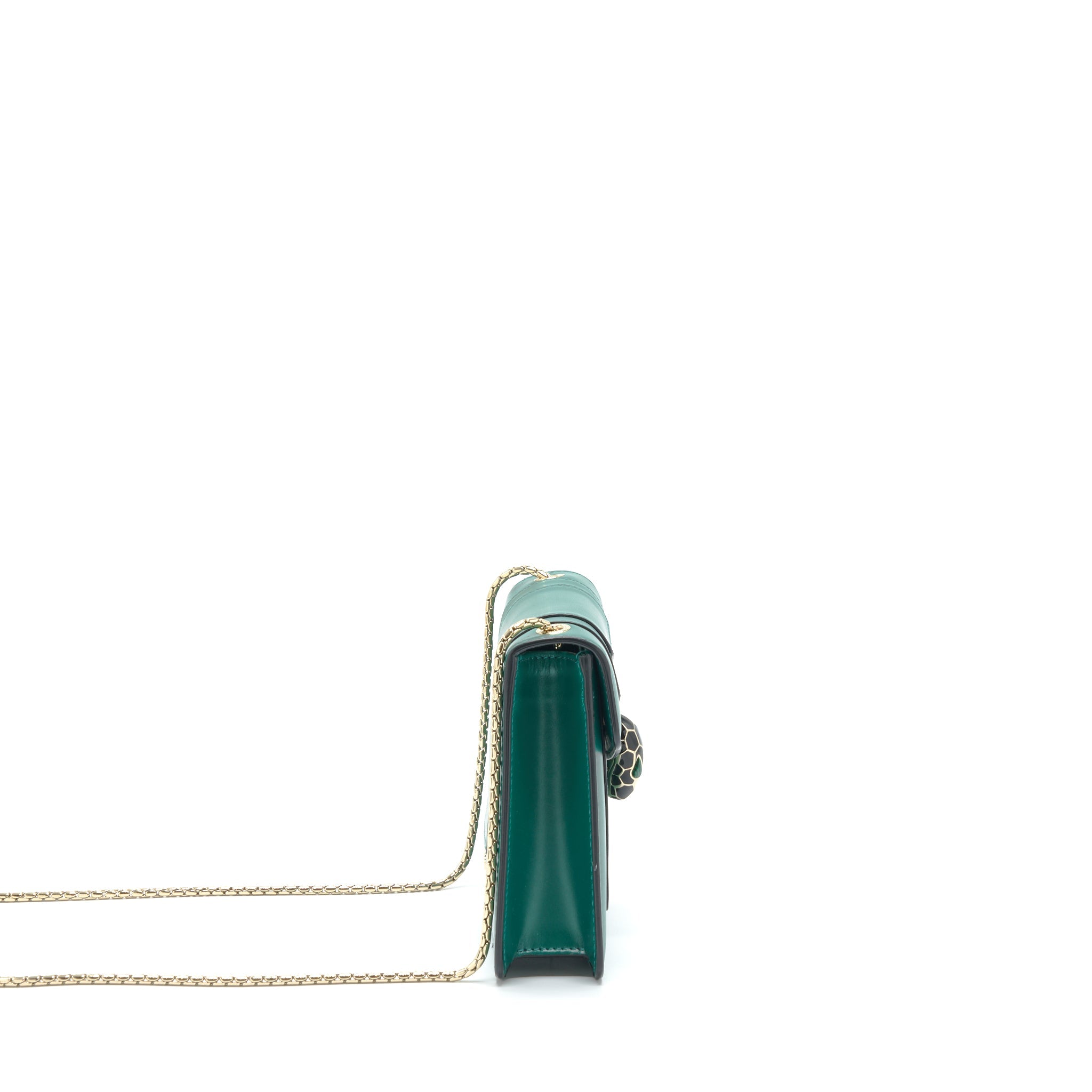 BVLGARI SERPENTI FOREVER CROSSBODY GREEN