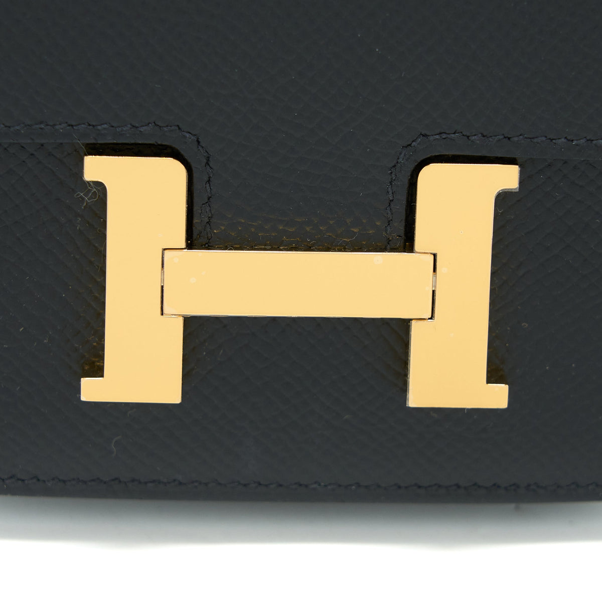 Hermes Constance Slim Epsom Black GHW