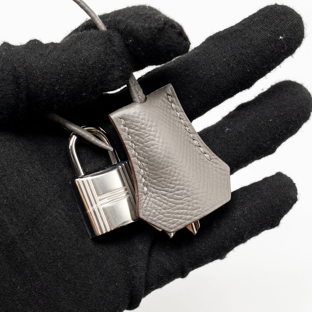 HERMES KELLY 25 EPSOM NATA/CHAI/GRIS MEYER SHW