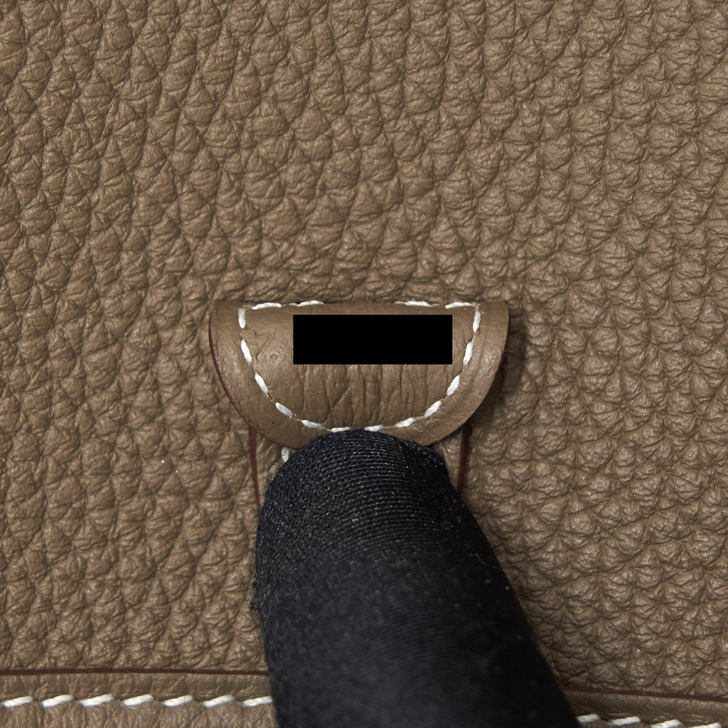 HERMES MINI EVELYNE ETOUPE GHW