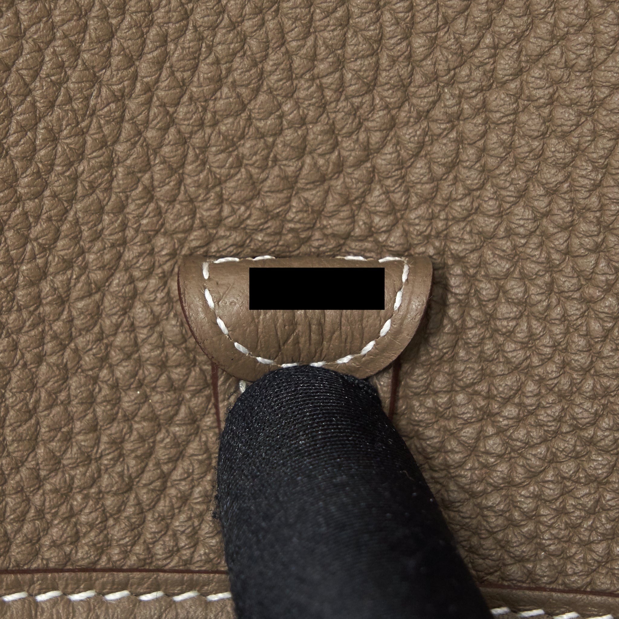 HERMES MINI EVELYNE ETOUPE GHW