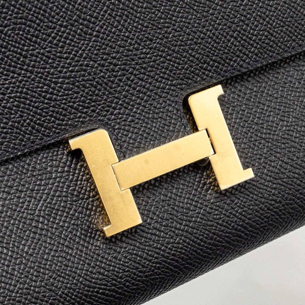 Hermes Constance to Go Epsom Black GHW