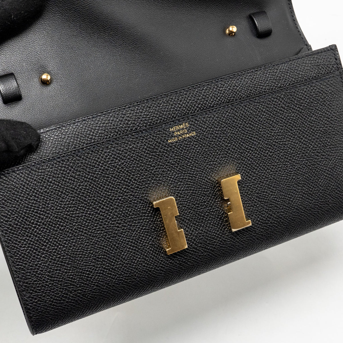 Hermes Constance to Go Epsom Black GHW