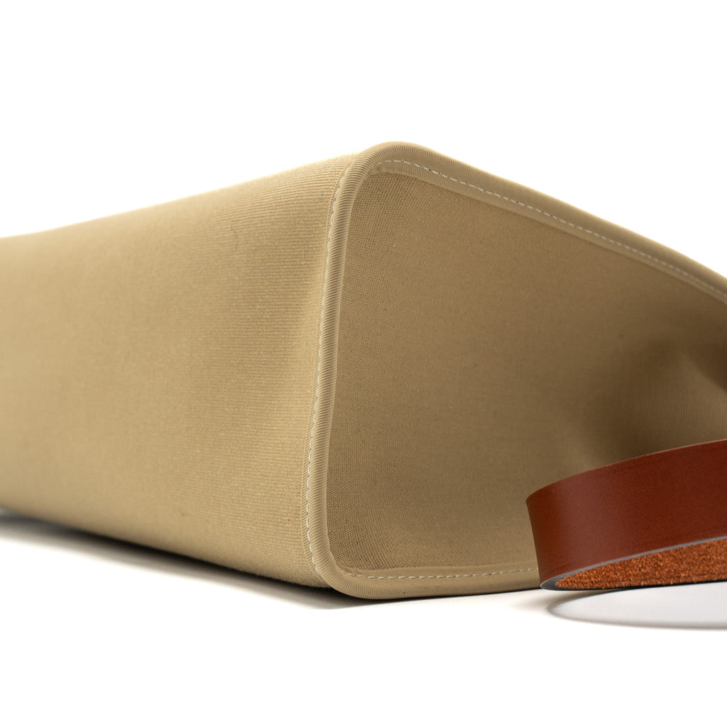 Hermes Herbag 31 Zip Bag Toile Officer Canvas Trench/Cuivre SHW