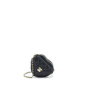 CHANEL 22S SMALL HEART BAG LAMBSKIN BLACK LGHW
