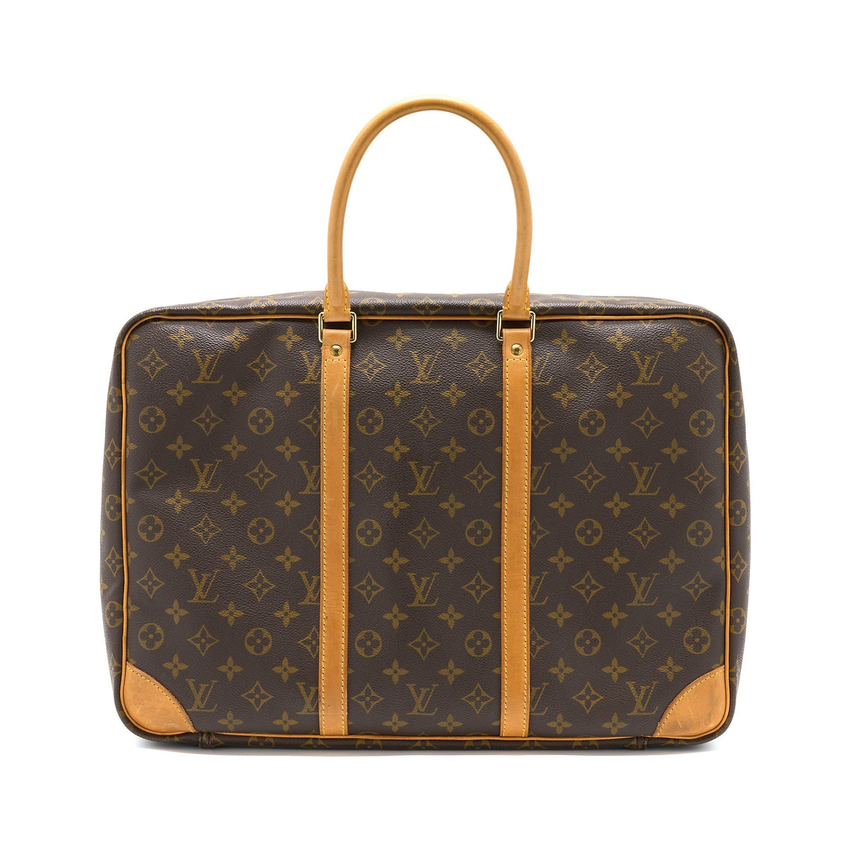 LOUIS VUITTON SMALL LUGGAGE BAG MONOGRAM CANVAS GHW