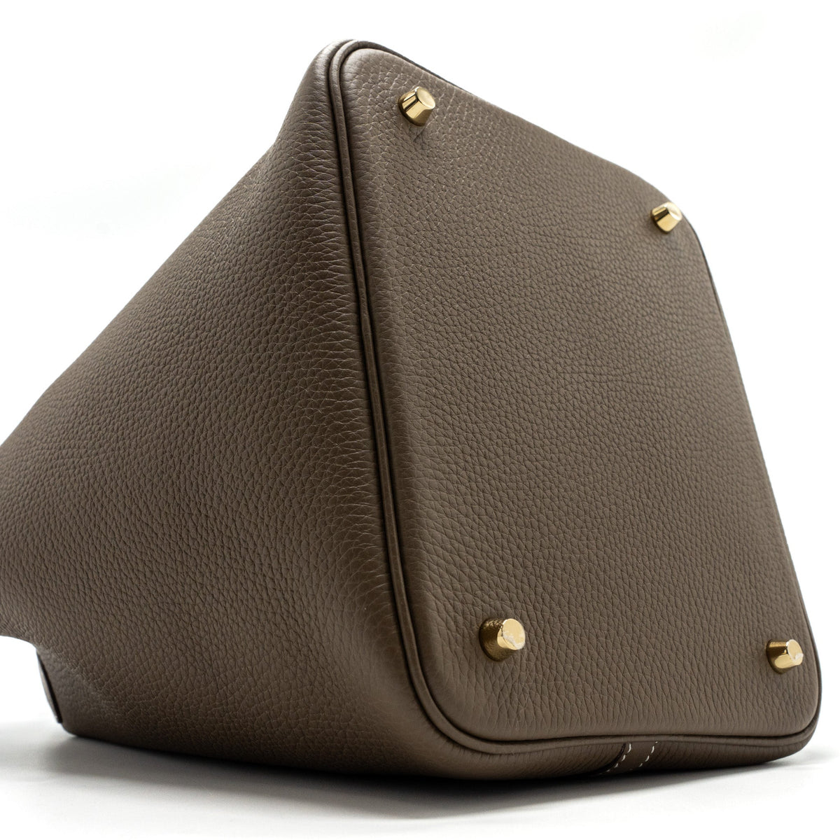 Hermes Picotin 22 Clemence Etoupe GHW